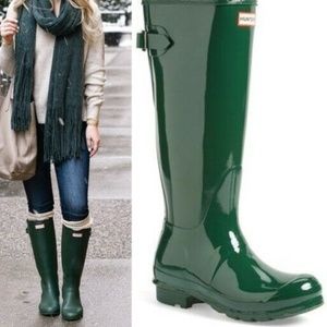 Hunter Women's Original Tall Gloss Rain Boots